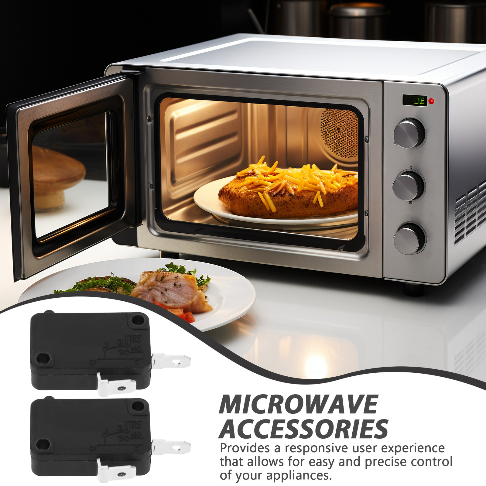 2 micro-interrupteurs à 2 broc - Microwave Oven avis et prix