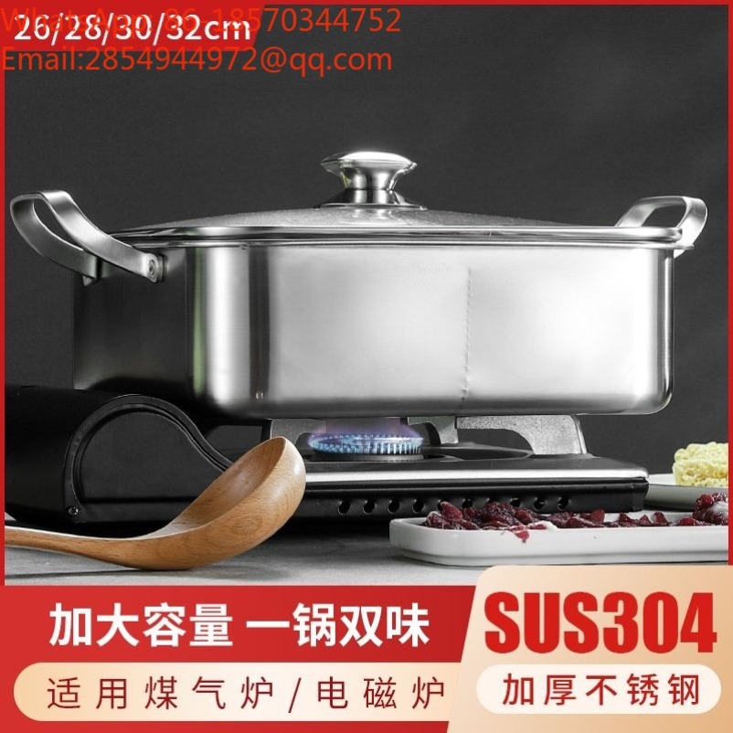 Marmite à fondue en acier inox - Induction Cooker avis et prix