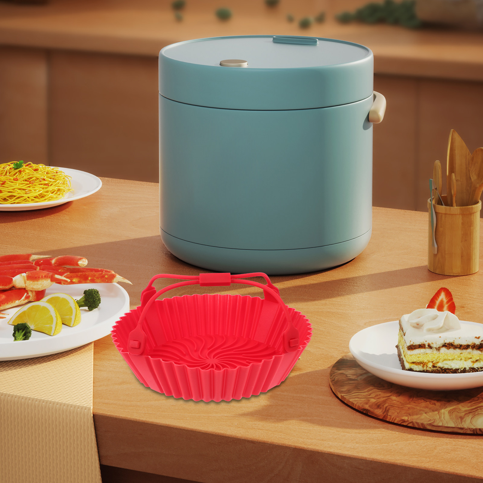 Plateau en silicone pour frite - Air Fryer avis et prix