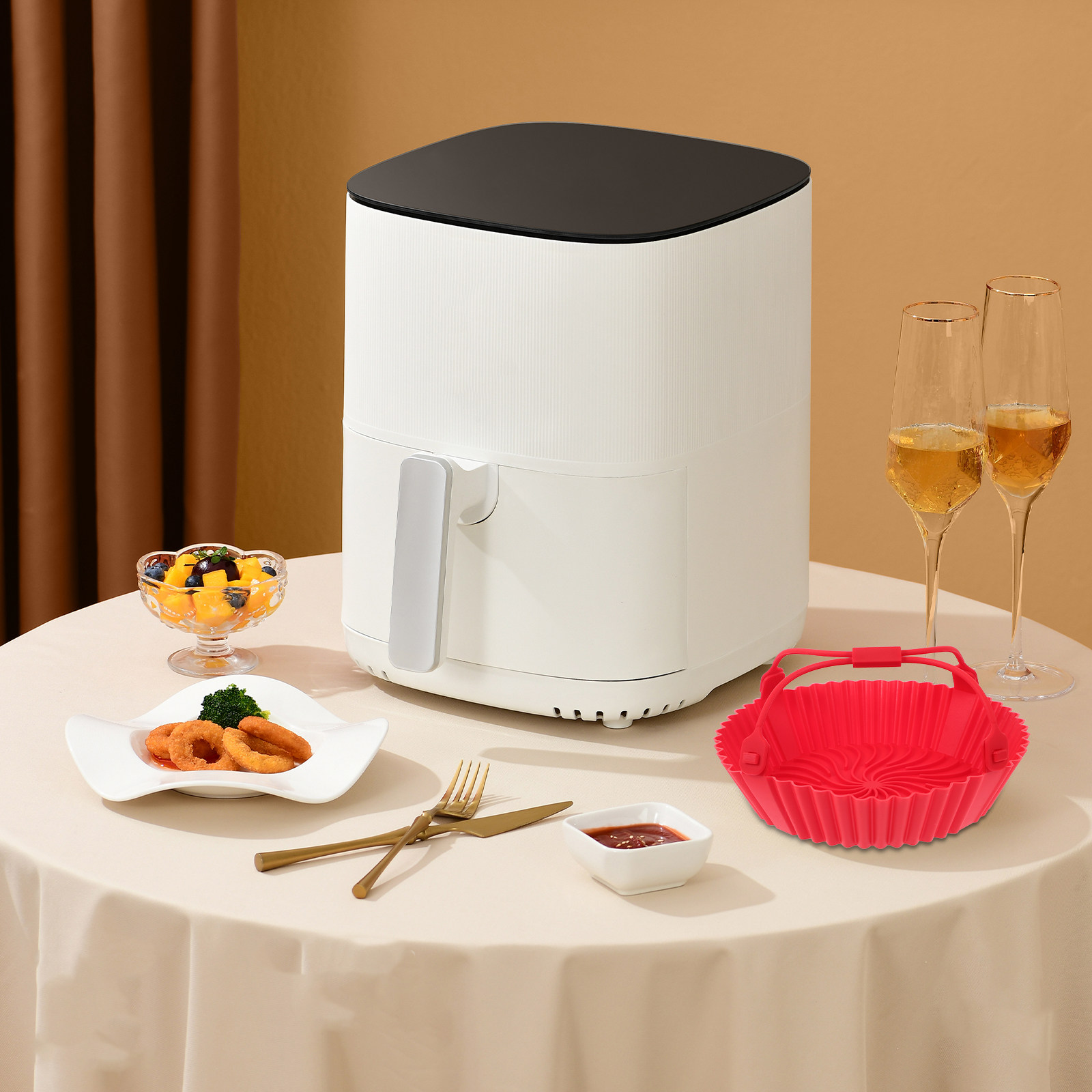 Plateau en silicone pour frite - Air Fryer avis et prix